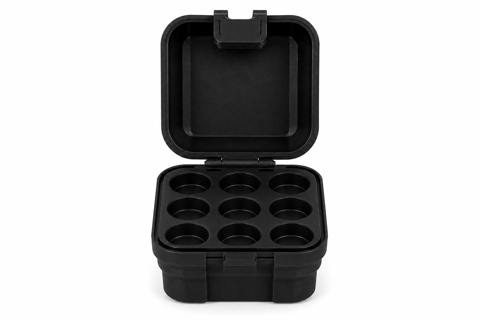 CoreVault 9 Vial Storage Case Black storage accessory